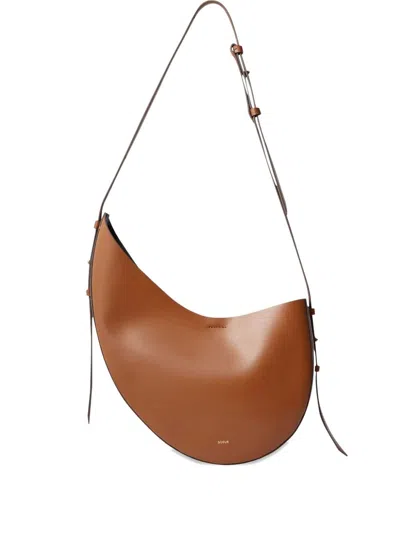 Soeur Leather Bag In Sand