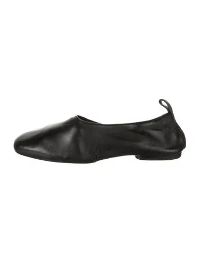 Pre-owned Soeur Leather Ballet Flats In Black