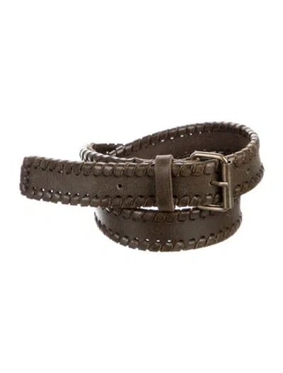 Pre-owned Soeur Leather Belt In Brown