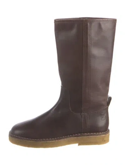 Pre-owned Soeur Leather Boots In Brown