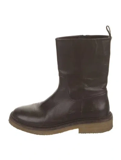 Pre-owned Soeur Leather Boots In Brown