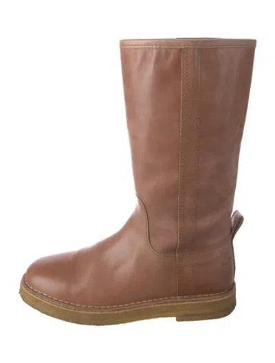 Pre-owned Soeur Leather Boots In Neutrals