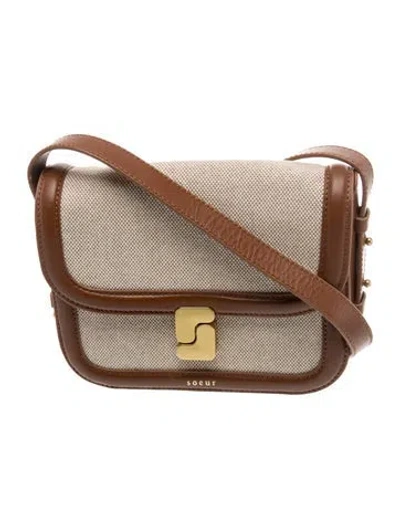 Pre-owned Soeur Leather Crossbody Bag In Brown