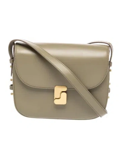 Pre-owned Soeur Leather Crossbody Bag In Green