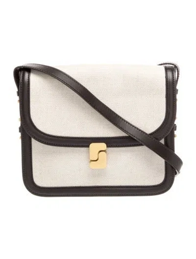 Pre-owned Soeur Leather Crossbody Bag In Neutrals