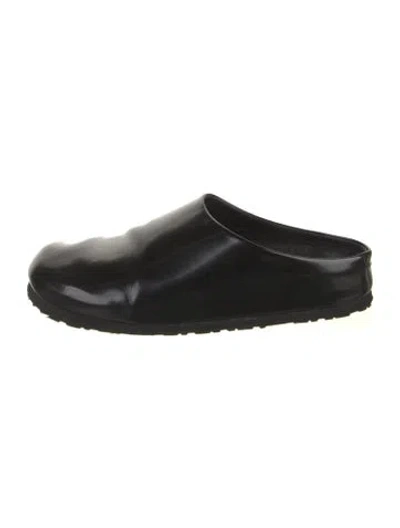 Pre-owned Soeur Leather Mules In Black