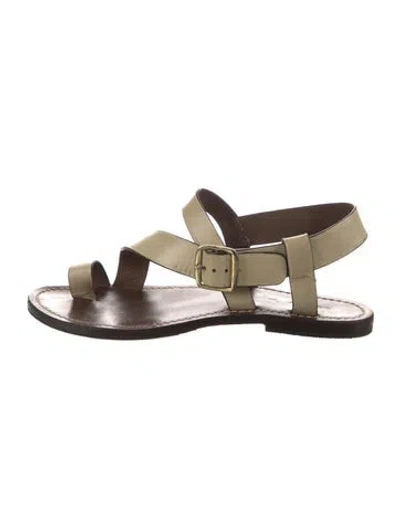 Pre-owned Soeur Leather Sandals In Brown