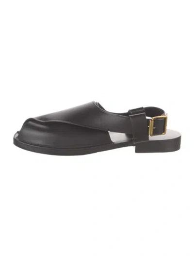 Pre-owned Soeur Leather Sandals In Grey