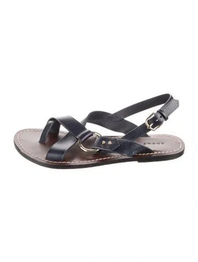 Pre-owned Soeur Leather Sandals In Multicolor