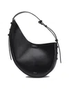 Soeur 'wino' Black Shoulder Bag With Logo Detail On The Front