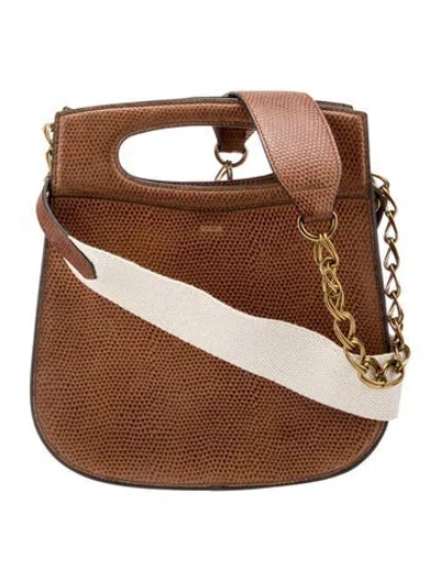 Pre-owned Soeur Leather Shoulder Bag In Brown