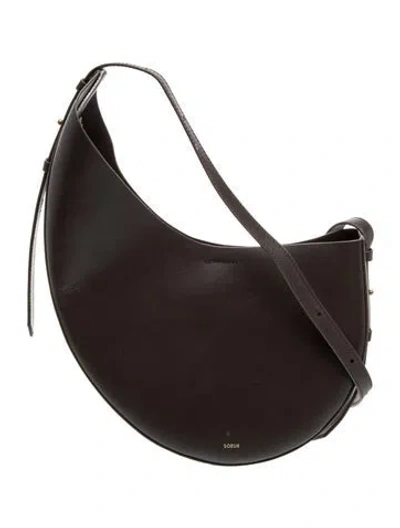 Pre-owned Soeur Leather Shoulder Bag In Brown