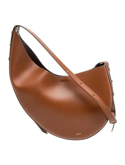 Pre-owned Soeur Leather Shoulder Bag In Brown
