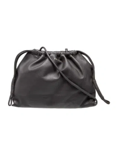 Pre-owned Soeur Leather Shoulder Bag In Gray
