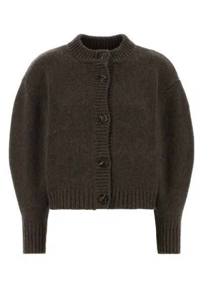 Soeur Leonard Merino Wool Cardigan In Brown