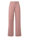Soeur Womens Rose Blush Calvin Straight-leg Mid-rise Jeans In Pink