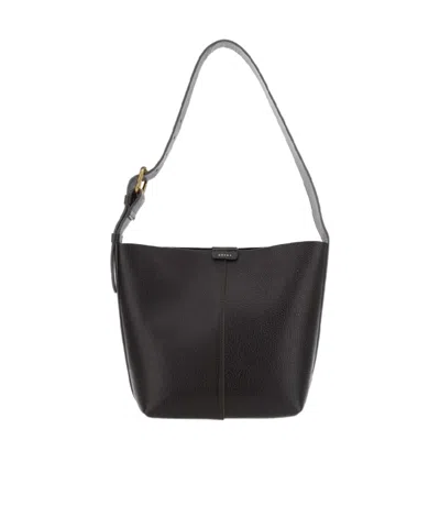Soeur Logo Shoulder Bag In Black