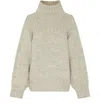 Soeur Long Sleeve Sweater In Nude