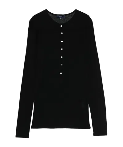 Soeur Long-sleeve T-shirt In Black