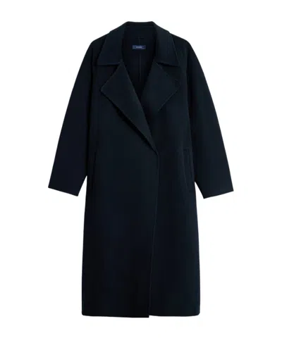 Soeur Long-sleeved Coat In Blue
