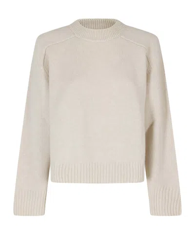 Soeur Long-sleeved Sweater In White