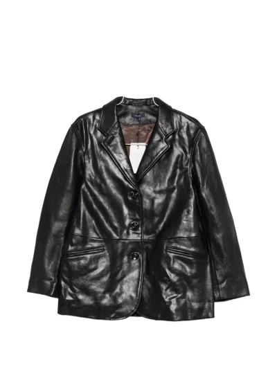 Soeur Luciano Leather Jacket In Black