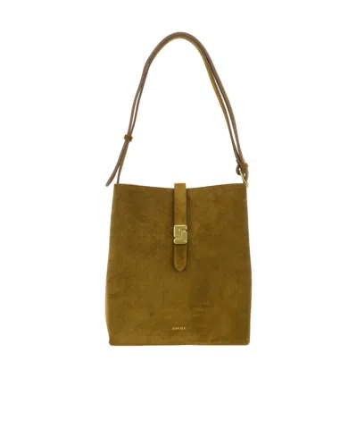 Soeur Magnetic-snap Shoulder Bag In Brown
