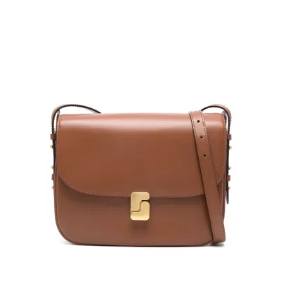 Soeur Maxi Belissima Cross Body Bag In Brown