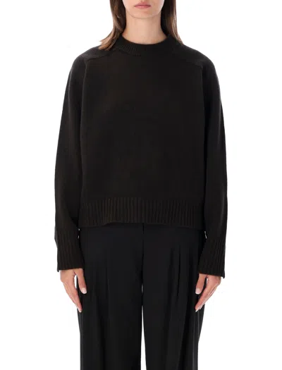 Soeur Merino Wool Mock Neck Sweater In Marrone