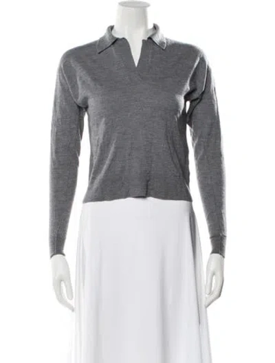 Pre-owned Soeur Merino Wool Sweater In Gray