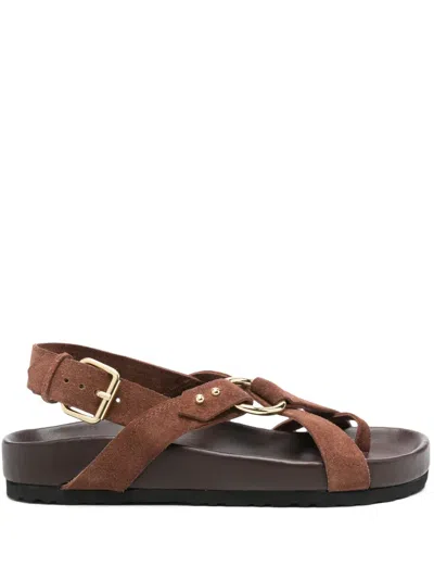 Soeur Mexico Sandals In Brown