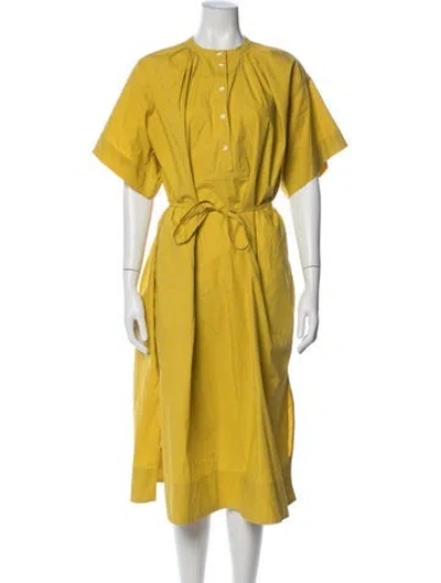 Pre-owned Soeur Midi Length Dress In Yellow