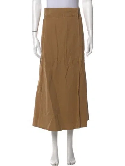 Pre-owned Soeur Midi Length Skirt In Brown