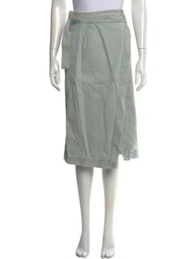 Pre-owned Soeur Midi Length Skirt In Green