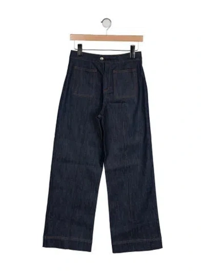 Pre-owned Soeur Mid-rise Wide Leg Jeans W/ Tags In Blue