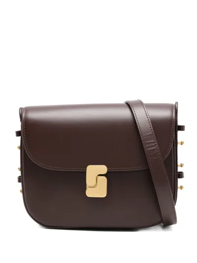Soeur Mini Belissima Cross Body Bag In Brown