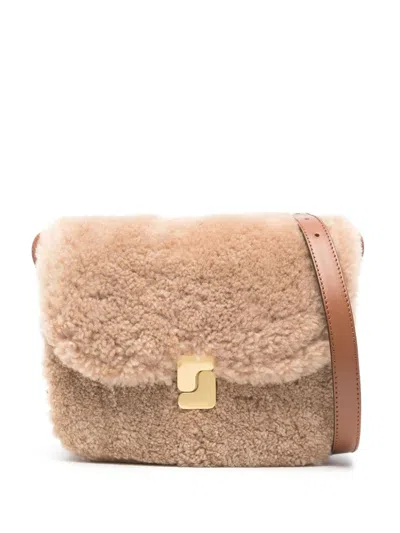 Soeur Mini Belissima Cross Body Bag In Brown