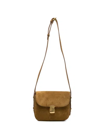 Soeur Mini Bellissima Cross Body Bag In Brown