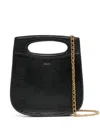 Soeur Womens Black Cheri Mini Leather Cross-body Bag In Black