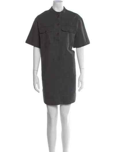 Pre-owned Soeur Mini Dress In Gray