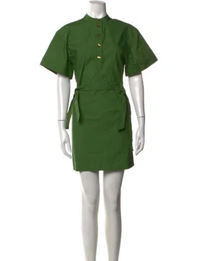 Pre-owned Soeur Mini Dress In Green
