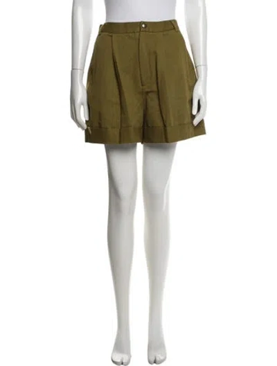Pre-owned Soeur Mini Shorts In Green