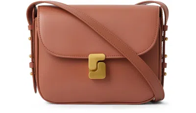 Soeur Mini Shoulder Bag In Brown