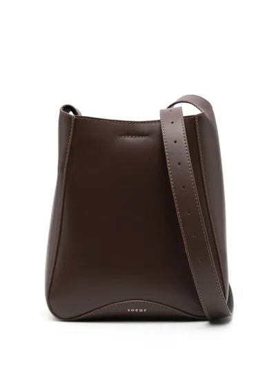 Soeur Mini Uma Shoulder Bag In Brown