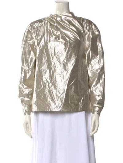 Pre-owned Soeur Mock Neck Long Sleeve Sweatshirt