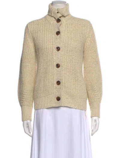 Pre-owned Soeur Mock Neck Sweater In Neutral