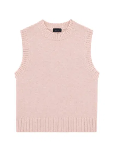 Soeur Namaste Sleeveless Knitted Vest In Multi