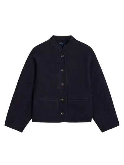 Soeur Olympe Coat In Blue