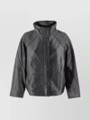Soeur Oversized Leather Jacket With Raglan Sleeves In Black