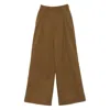 Soeur Pleated Trousers In Brown